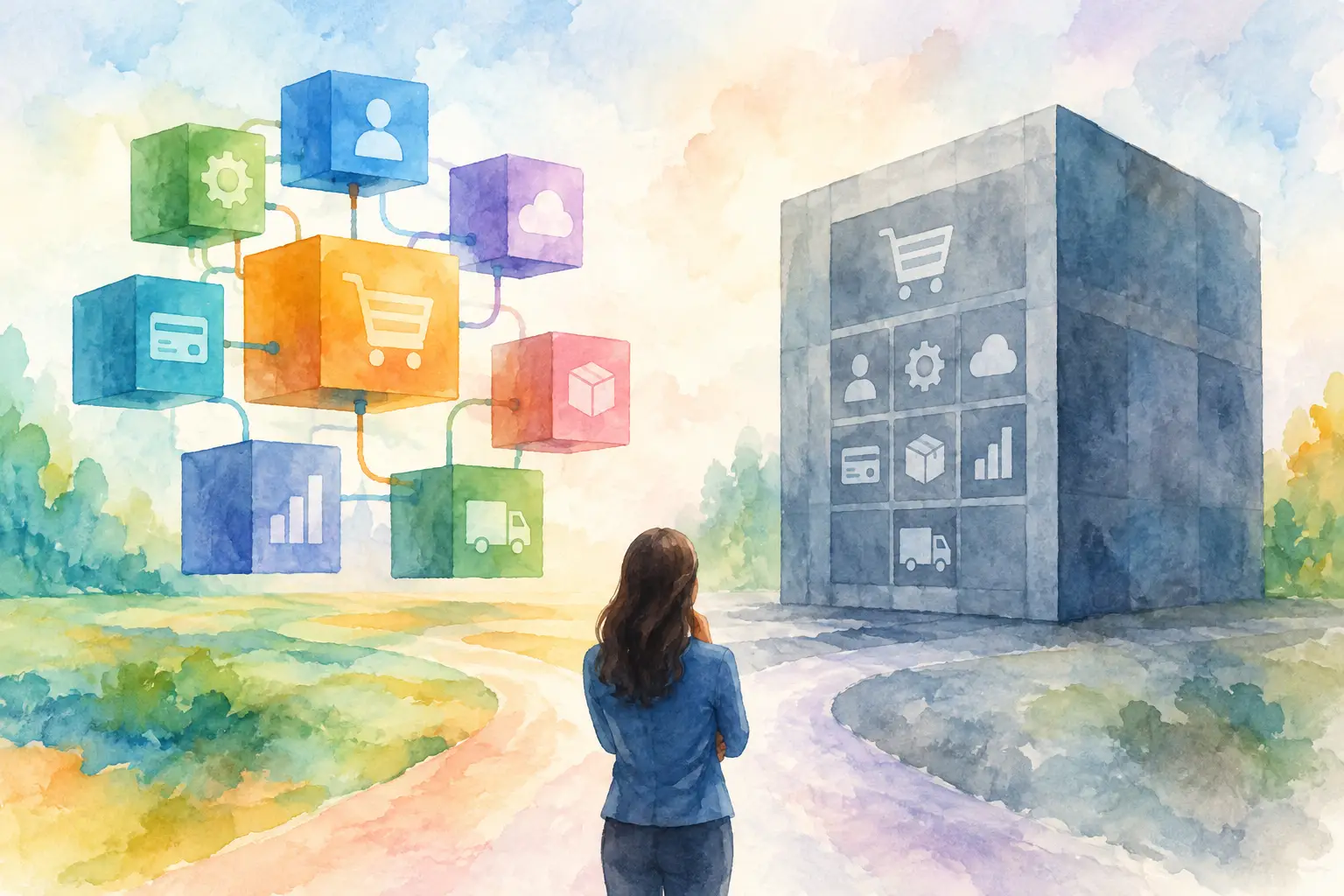 Composable Versus Monolithic Commerce Compared